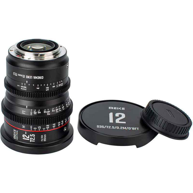 Meike 12mm T2.5 Super35 Prime Cine Lens (Canon EF)