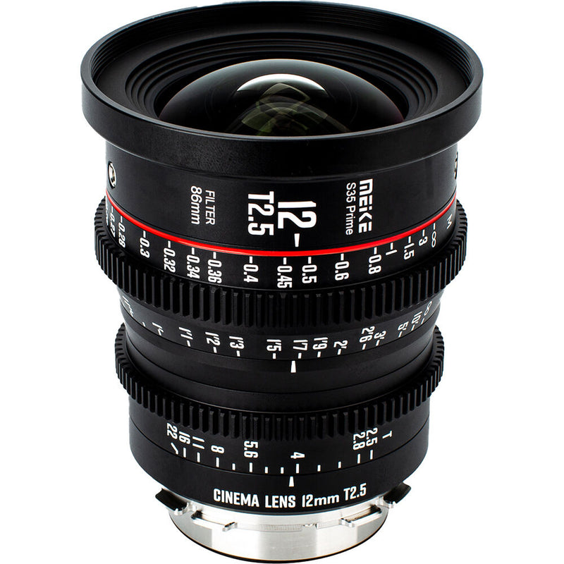 Meike 12mm T2.5 Super35 Prime Cine Lens (ARRI PL)