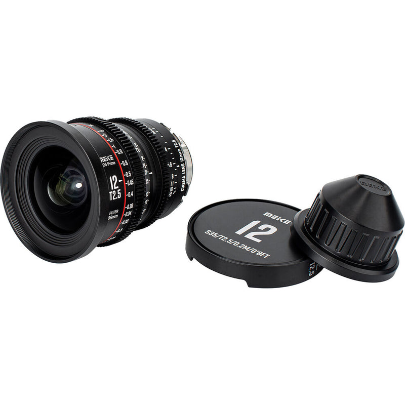 Meike 12mm T2.5 Super35 Prime Cine Lens (ARRI PL)