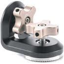 Tilta Right-Angle Rosette Adapter to 1/4"-20 with Locating Pins (Black)
