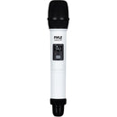 Pyle Pro Universal UHF 4-Channel Wireless Handheld Microphone System (White, 500 to 938 MHz)