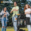 Comica Audio Vimo Q Mini 4-Person Wireless Microphone System for Cameras & Smartphones (White, 2.4 GHz)