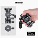 Neewer GM27 Tripod Fluid Head with Leveling Base (Gray)