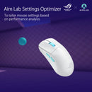 ASUS ROG Harpe Ace Aim Lab Edition Wireless Gaming Mouse (White Edition)