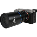 Venus Optics Laowa Nanomorph 65mm T2.4 1.5x S35 Anamorphic Lens (Leica L, Blue Flare)