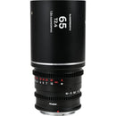 Venus Optics Laowa Nanomorph 65mm T2.4 1.5x S35 Anamorphic Lens (Canon RF, Silver Flare)