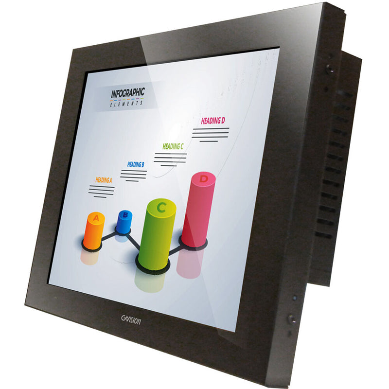 GVision USA K08AS-CA-0630 8.4" Class SVGA Touchscreen Commercial Monitor