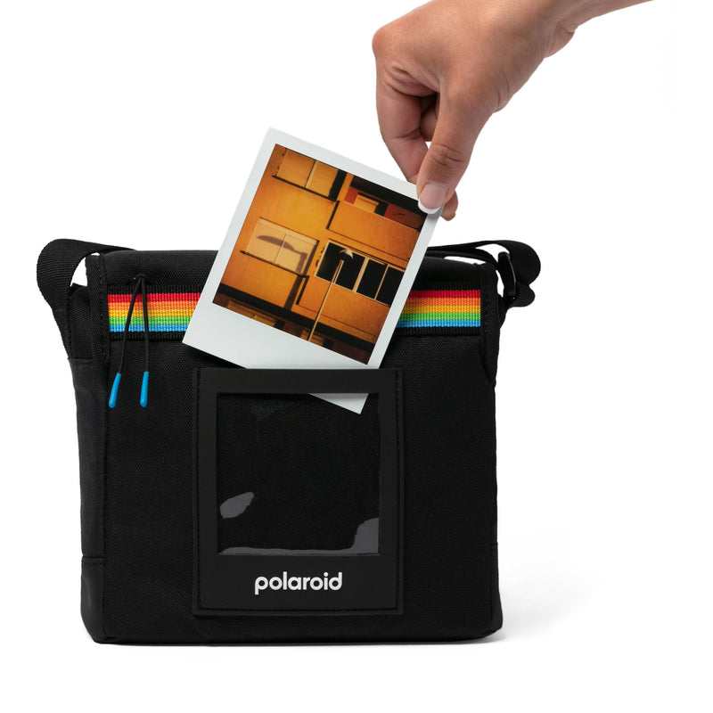 Polaroid Spectrum Box Camera Bag (Black with Black Strap)