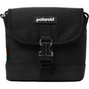 Polaroid Spectrum Box Camera Bag (Black with Multicolor Strap)