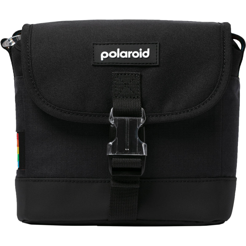 Polaroid Spectrum Box Camera Bag (Black with Multicolor Strap)