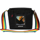 Polaroid Spectrum Box Camera Bag (Black with Multicolor Strap)