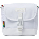 Polaroid Spectrum Box Camera Bag (White with Multicolor Strap)