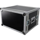 ProX Vertical Effects Rack 14" Deep Front to Rear Rail with Handles (6 RU)
