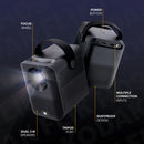 Kodak FLIK HD9 200-Lumen Full HD Smart Projector (Black)