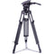 Miller CiNX 8 Fluid Head, HDC 150 1-Stage Aluminum Tripod & Ground Spreader Kit