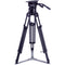 Miller CiNX 9 Fluid Head with HDC MB 1-Stage Aluminum Tripod, Ground Spreader & Mitchell Adapter Kit