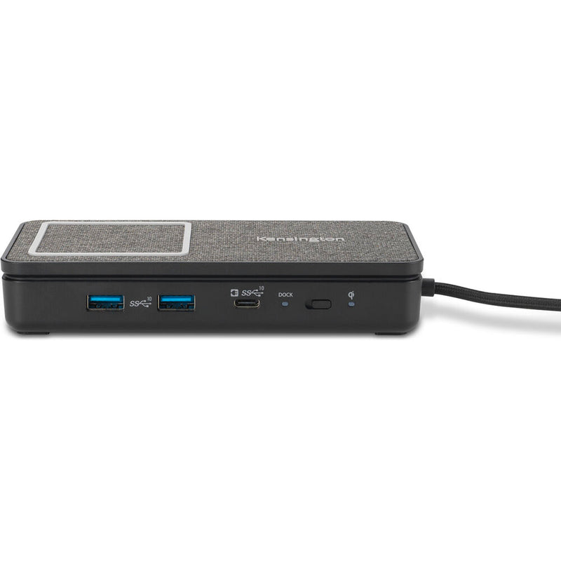 Kensington SD1700P USB-C Dual 4K Portable Dock with Qi Charging