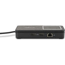 Kensington SD1700P USB-C Dual 4K Portable Dock with Qi Charging