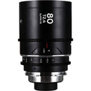 Venus Optics Laowa Nanomorph 80mm T2.4 1.5x S35 Anamorphic Lens (ARRI PL & Canon EF, Silver Flare)