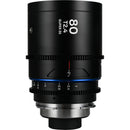 Venus Optics Laowa Nanomorph 80mm T2.4 1.5x S35 Anamorphic Lens (ARRI PL & Canon EF, Blue Flare)