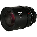 Venus Optics Laowa Nanomorph 80mm T2.4 1.5x S35 Anamorphic Lens (ARRI PL & Canon EF, Silver Flare)