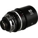 Venus Optics Laowa Nanomorph 80mm T2.4 1.5x S35 Anamorphic Lens (ARRI PL & Canon EF, Silver Flare)