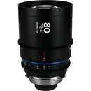 Venus Optics Laowa Nanomorph 80mm T2.4 1.5x S35 Anamorphic Lens (ARRI PL & Canon EF, Blue Flare)