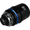 Venus Optics Laowa Nanomorph 80mm T2.4 1.5x S35 Anamorphic Lens (ARRI PL & Canon EF, Blue Flare)