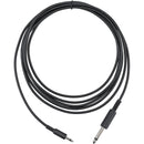 Pearstone 3.5mm Mini to 1/4" Male Mono Audio Cable (10')