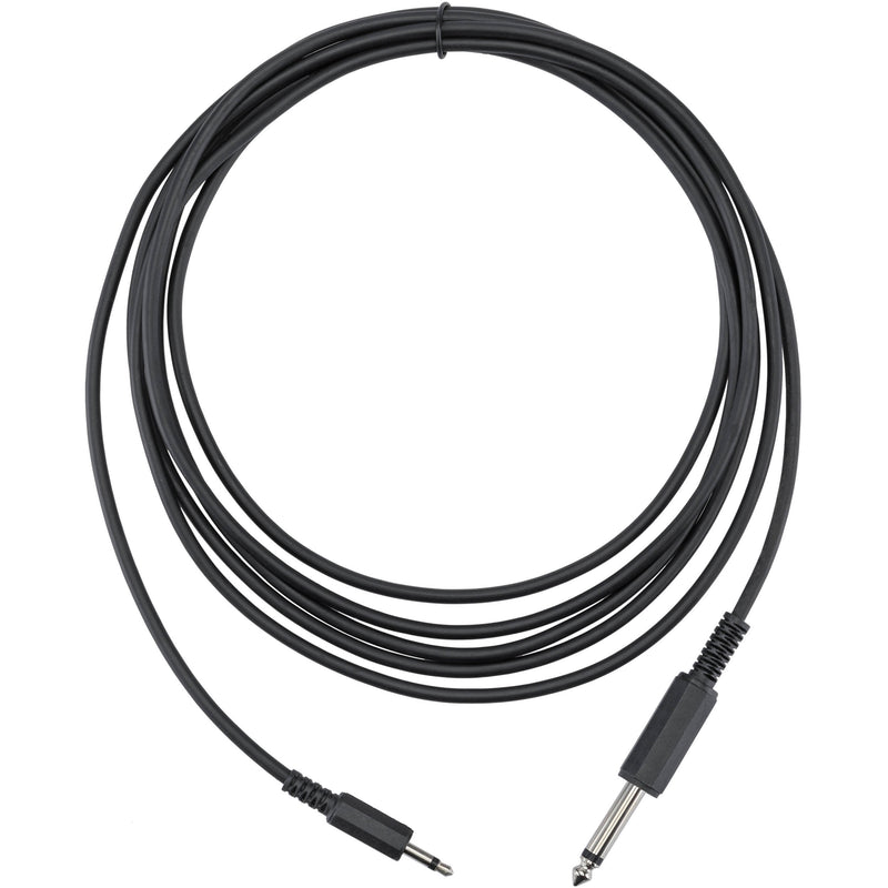 Pearstone 3.5mm Mini to 1/4" Male Mono Audio Cable (10')