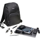 Kensington Triple Trek Optimized Backpack for 14" UltraBook (Black)