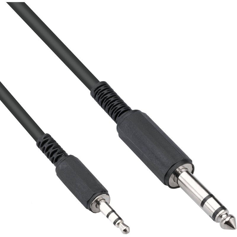 Pearstone 3.5mm Mini to 1/4" Male Stereo Audio Cable (5')