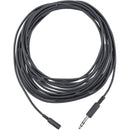 Pearstone 3.5mm Mini Female to 1/4" Male Stereo Audio Extension Cable (25')