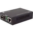 Lynn TL-MC-1S1R TechLogix 1G Ethernet Media Converter with 1 SFP Slot & 1 RJ45 Port