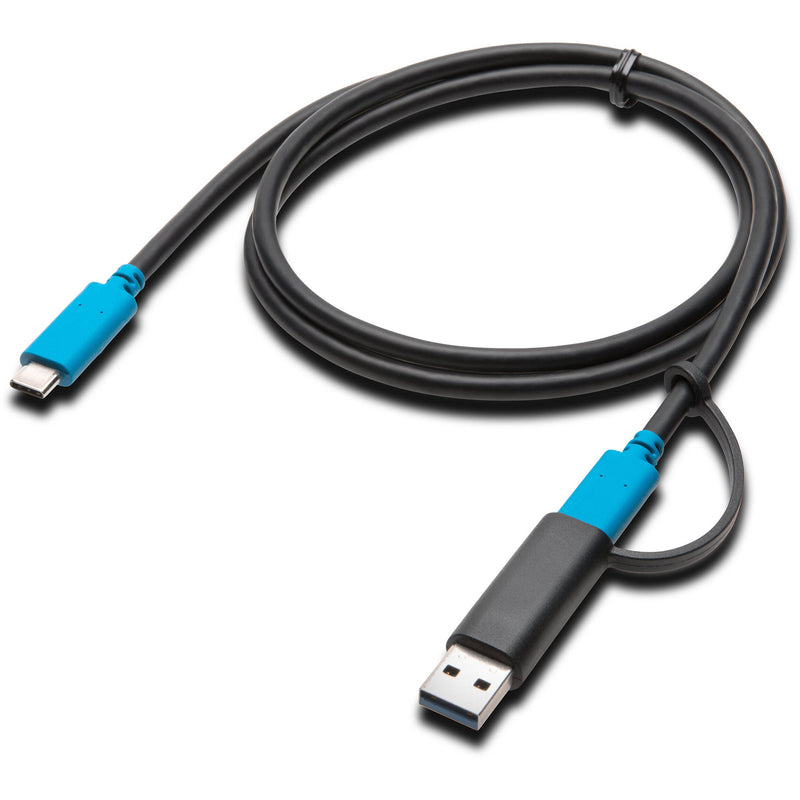 Kensington USB-C 3.2 Gen 2 Cable with USB-A Adapter (3.3')