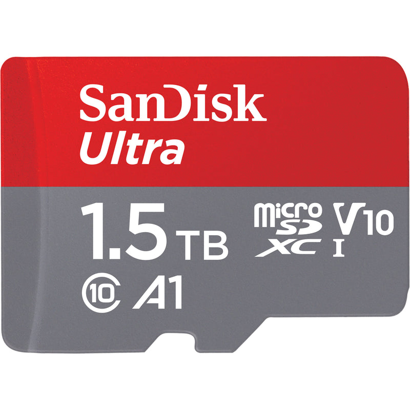 SanDisk 1.5TB Ultra UHS-I microSDXC Memory Card with SD Adapter