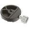 Kirk 2.4" Round Quick-Release Clamp with Classic Locking Knob