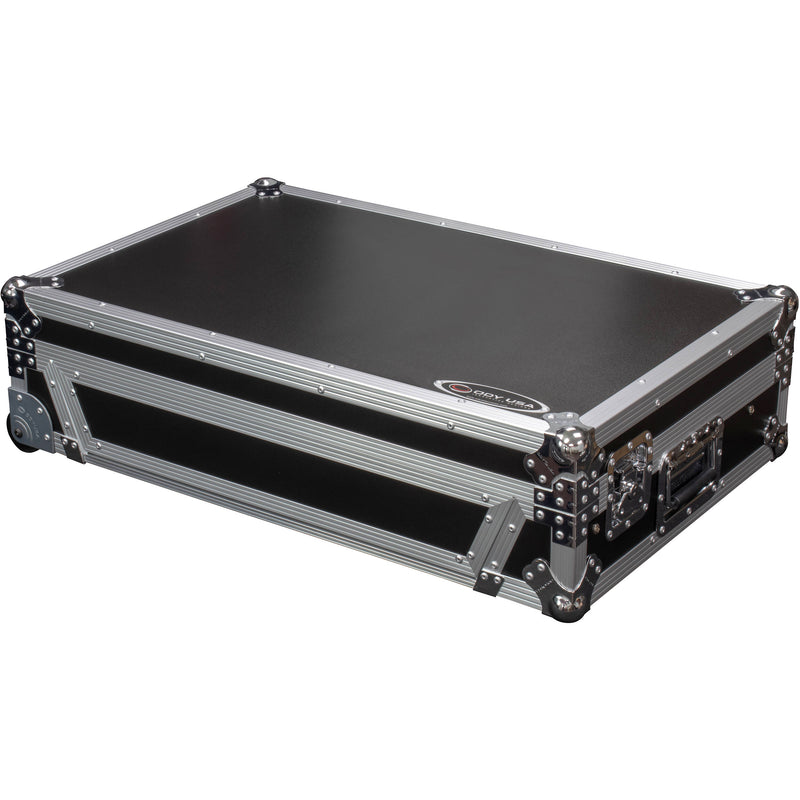 Odyssey 1 RU Case with Wheels and Glide-Style Laptop Platform for DDJ-Rev5