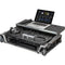 Odyssey 1 RU Case with Wheels and Glide-Style Laptop Platform for DDJ-Rev5