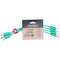 intellijel 3.5mm Patch Cable (5.9", Green, 4-Pack)