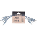 intellijel 3.5mm Patch Cable (5.9", Gray, 4-Pack)