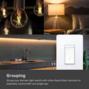 TP-Link HS220 Smart Wi-Fi Light Switch with Dimmer (9-Pack)