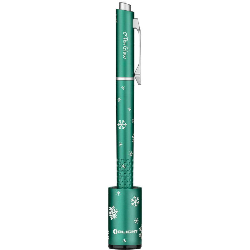 Olight O'pen Glow Rechargeable Penlight (Snowflake Green)