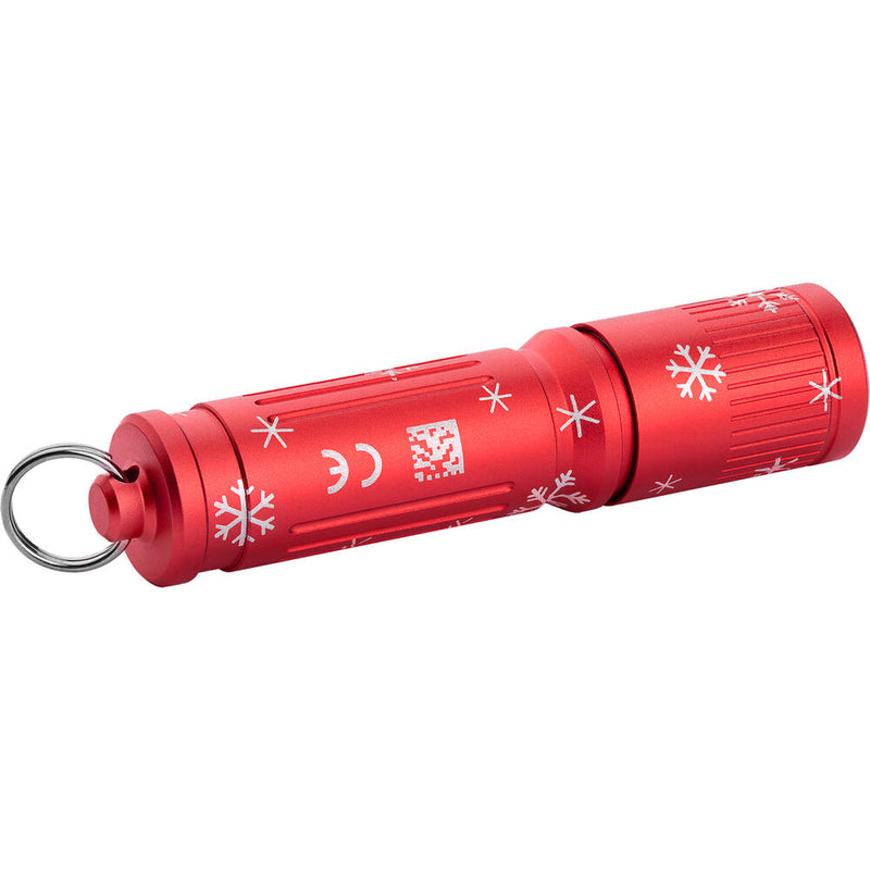 Olight I3E EOS Flashlight (Snowflake Red)
