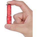 Olight I3E EOS Flashlight (Snowflake Red)