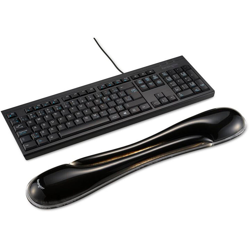 Kensington Duo Gel Mouse Pad and Keyboard Wrist Rest Set (Black)