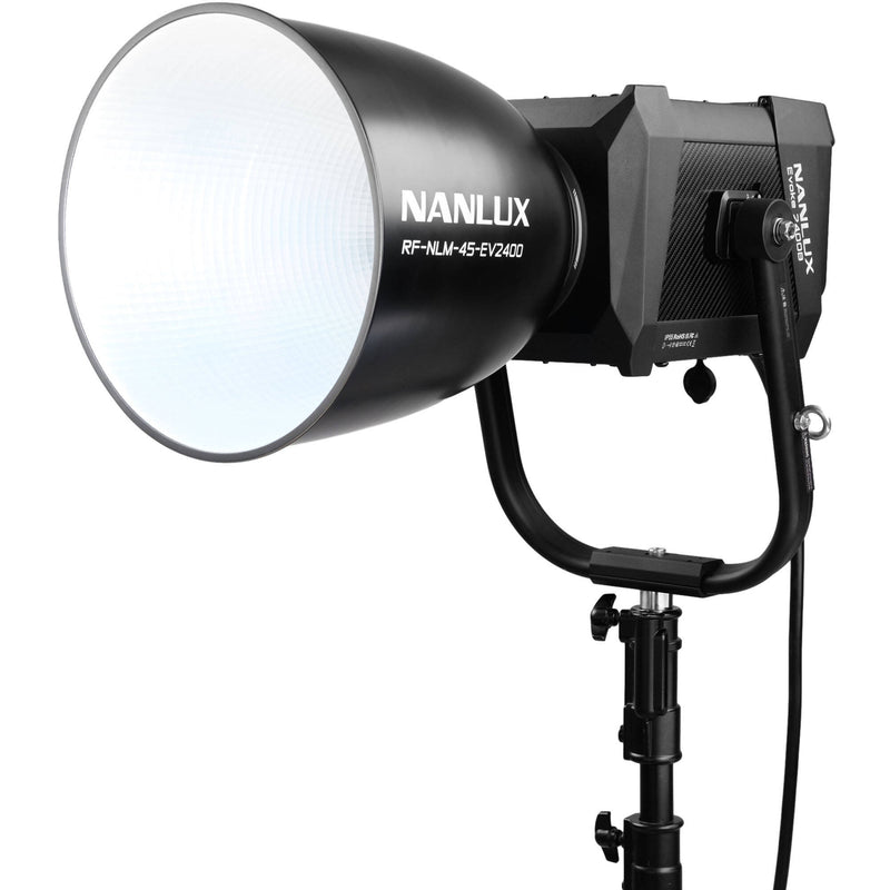 Nanlux Evoke 2400B Bi-Color LED Monolight Kit with 45&deg; Reflector and Full System Flight Case