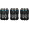 Sirui Sniper f/1.2 Autofocus 3-Lens Kit (Nikon Z, Black)