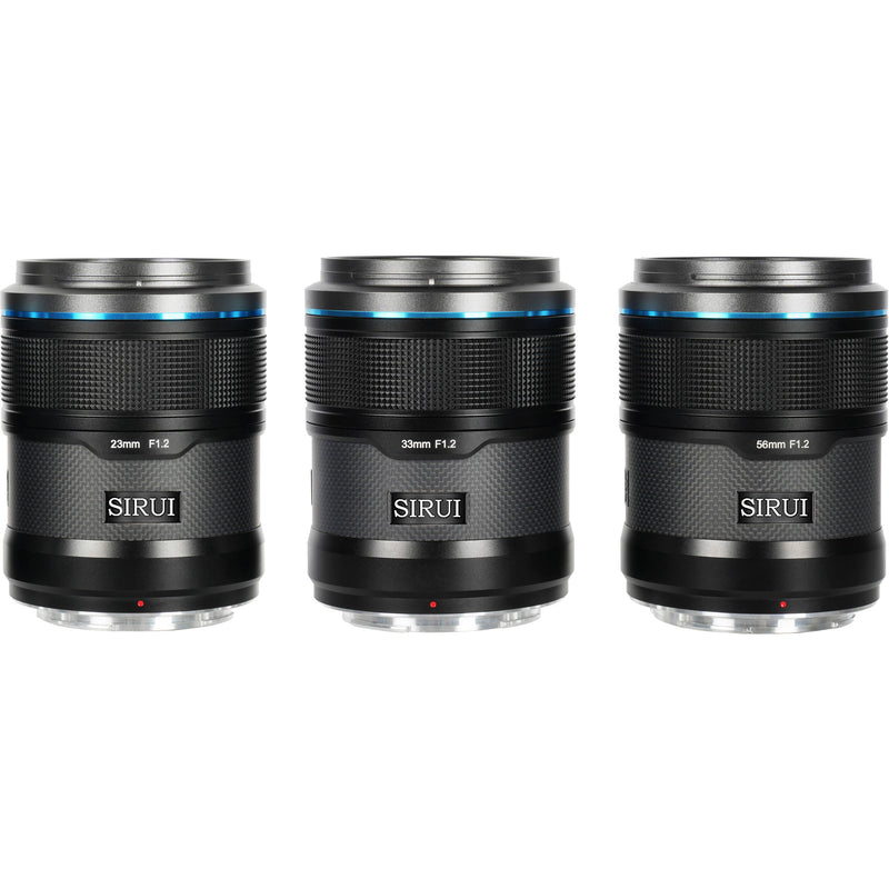 Sirui Sniper f/1.2 Autofocus 3-Lens Kit (Nikon Z, Black)