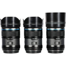 Sirui Sniper f/1.2 Autofocus 3-Lens Kit (Nikon Z, Black)